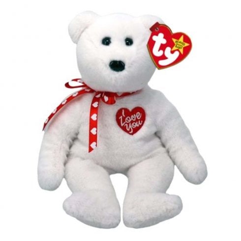 TY Scarlett Bear II Beanie Baby 