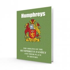 UK Name Book Humphreys (Welsh) 978-1-85217-663-1
