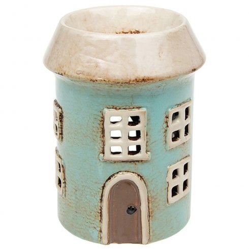 Village Pottery Wax Warmer Windows - Aqua