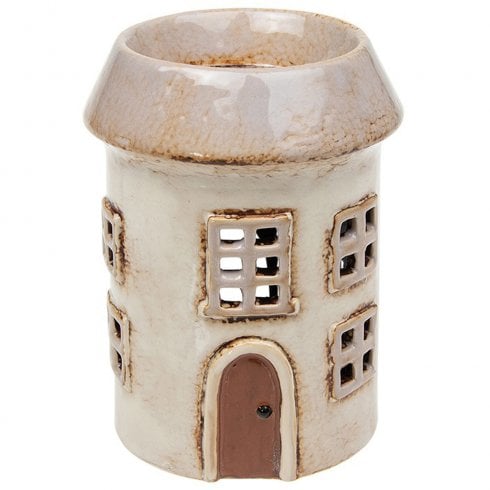 Village Pottery Wax Warmer Windows - Cream