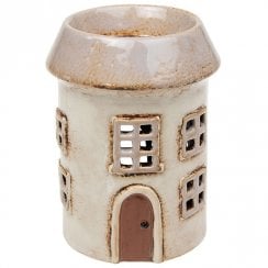 Village Pottery Wax Warmer Windows - Cream
