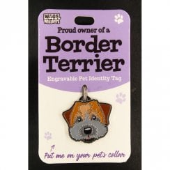 Pet Identity Tag - Border Terrier