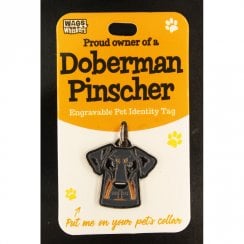 Pet Identity Tag - Doberman Pinscher