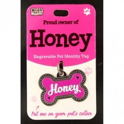 Pet Identity Tag - Honey