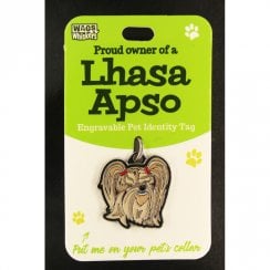 Pet Identity Tag - Lhasa Apso