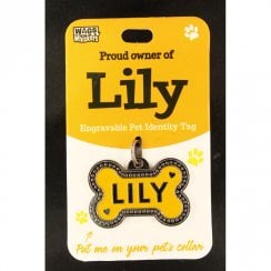 Pet Identity Tag - Lily