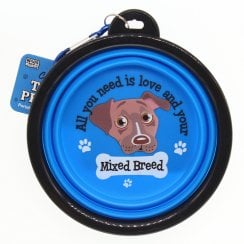 Travel Pet Bowl - Mixed Breed