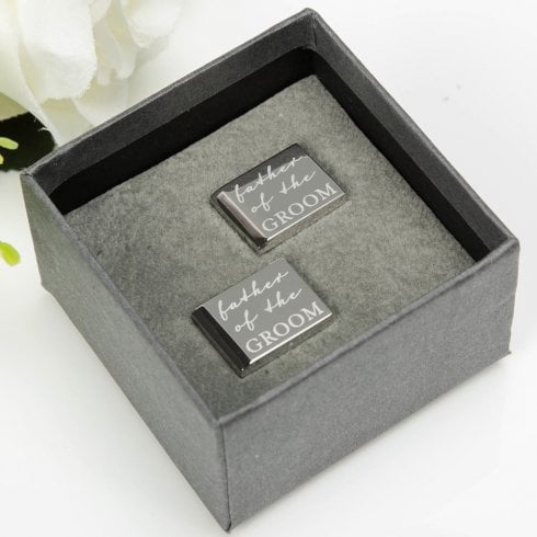 Widdop Bingham Amore Pair Of Cufflinks-Father Of The Groom