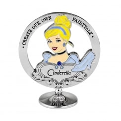 Chrome Plated Freestanding Cinderella Ornament