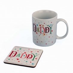 "Daddy" Mug & Coaster Set
