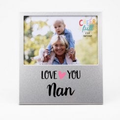 Aluminium Frame 6 x 4 - Love You Nan