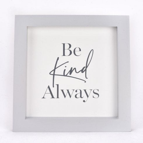 Widdop & Co. Be Kind Always Moments 22cm Wall Plaque 63189