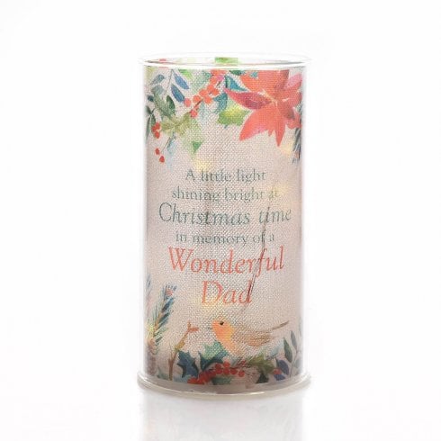 Widdop & Co. Christmas Memorial LED Light - Dad