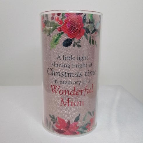 Widdop & Co. Christmas Memorial LED Light - Mum
