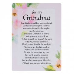 Graveside Memorial Card - Grandma