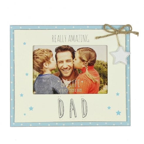 Widdop & Co. Love Life Amazing Dad 6 x 4 Photo Frame