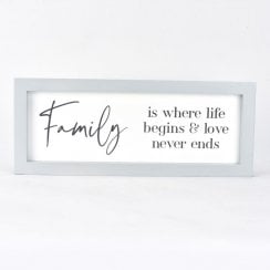 Moments Wall Wall Plaque 40cm - Family
