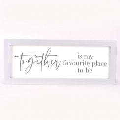 Moments Wall Wall Plaque 40cm - Together