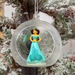 Princess Jasmine 3D Christmas Glass Bauble