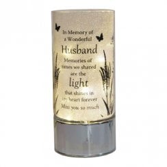 Thoughts of You Husband Sentimental Memorial LED Tube Light
