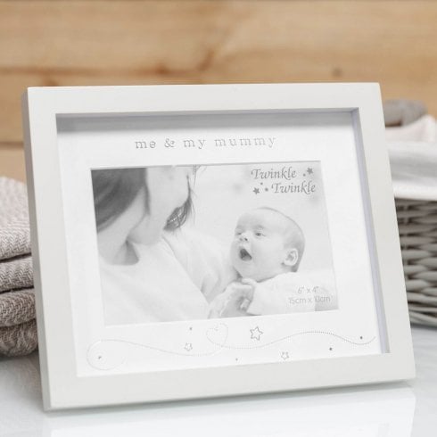 Widdop & Co. Twinkle Twinkle Me & Mummy Photo Frame - 6 x 4