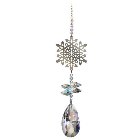 Wild Things Gifts Crystal Fantasy Snowflake Suncatcher