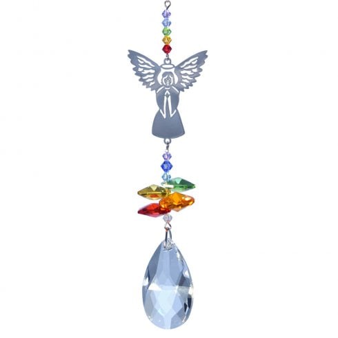 Wild Things Gifts Rainbow Crystal Fantasy Angel Suncatcher