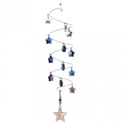 Spiral Stars - 28mm Star Moonlight Suncatcher