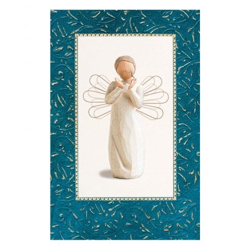 Willow Tree Bright Star Christmas Card With Message