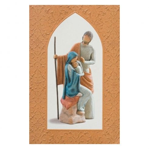 Willow Tree Christmas Story Greeting Card - Blank Inside