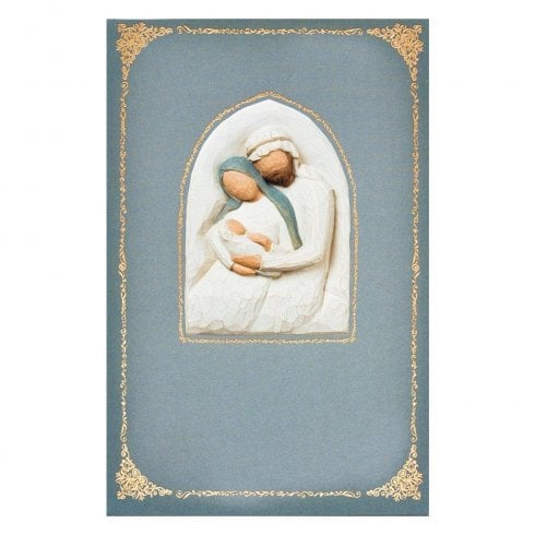 Willow Tree Holy Family Christmas Card - Blank Inside
