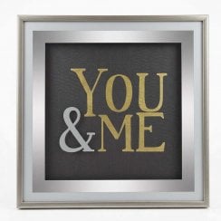 You & Me Hanging Frame