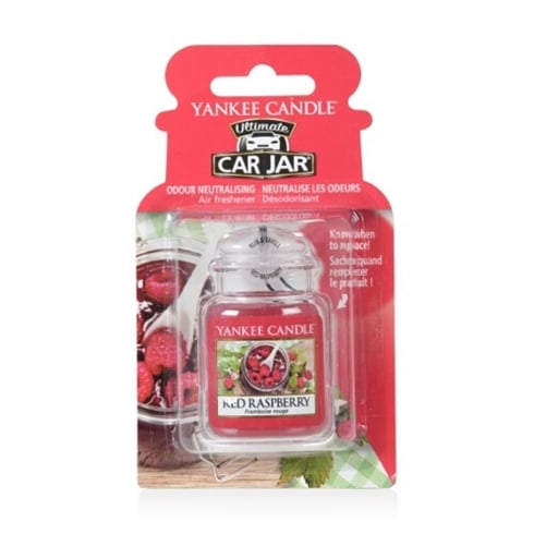 Yankee Candle Red Raspberry Ultimate Car Jar Air Freshener